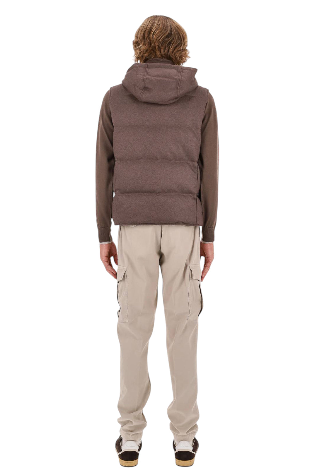 Eleventy Gilet imbottito in cashmere N75GILH04 TES0N168 05 