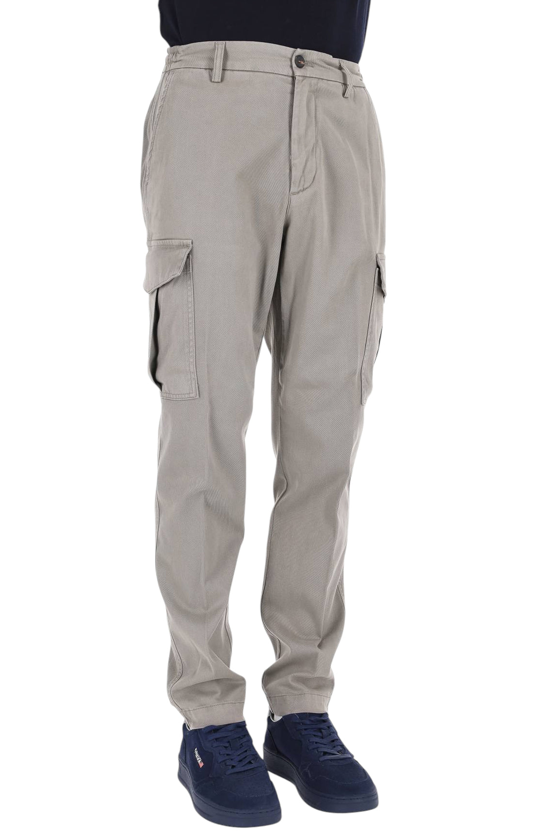 Eleventy Pantalone cargo in lyocell-cotone N75PANN05 TET0N002/2 07 