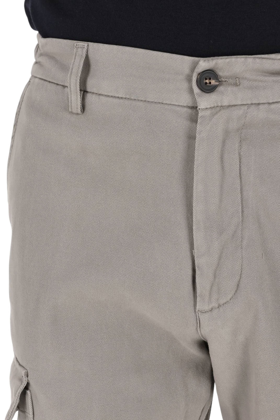 Eleventy Pantalone cargo in lyocell-cotone N75PANN05 TET0N002/2 07 
