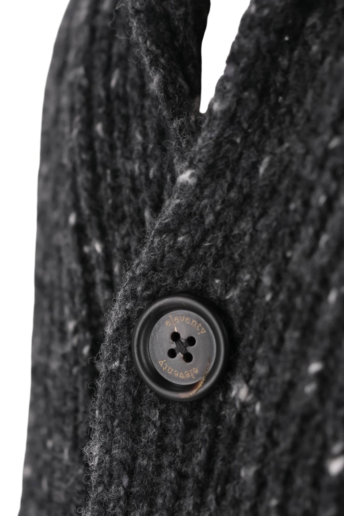 Eleventy Cardigan sciallato sale e pepe N76MAGL71 MAG0H001 15 