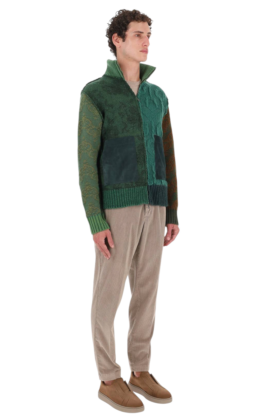 Essensi Maglia full zip Elba in lana-mohair-viscosa-alpaca ELBA F 
