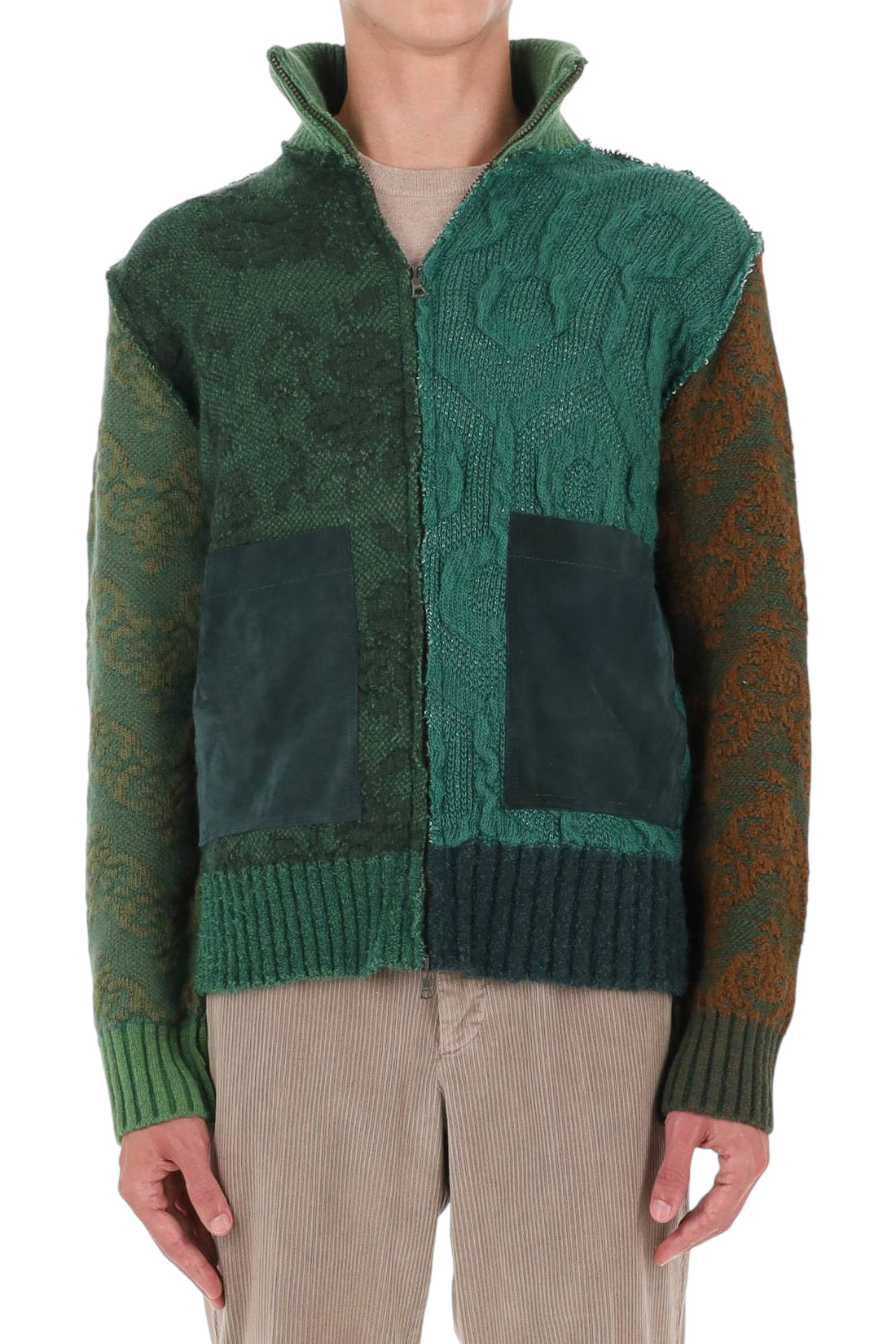 Essensi Maglia full zip Elba in lana-mohair-viscosa-alpaca ELBA F 