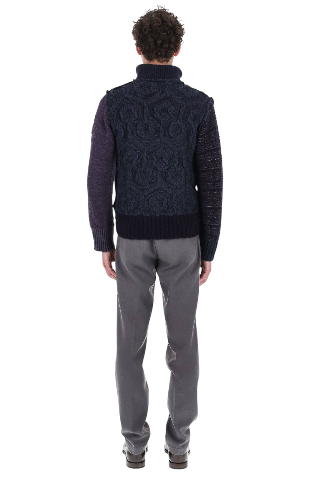 Essensi Maglia full zip Elba in lana-mohair-viscosa-alpaca ELBA/2 B 