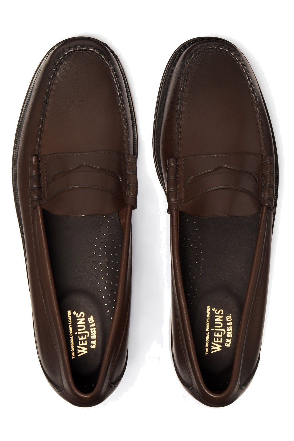 G.H.BASS&CO Mocassino Weejuns penny in pelle soft BA11081 OCH 