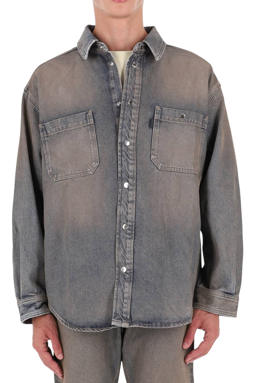 Haikure Overshirt in denim 06054DF106 L0940 