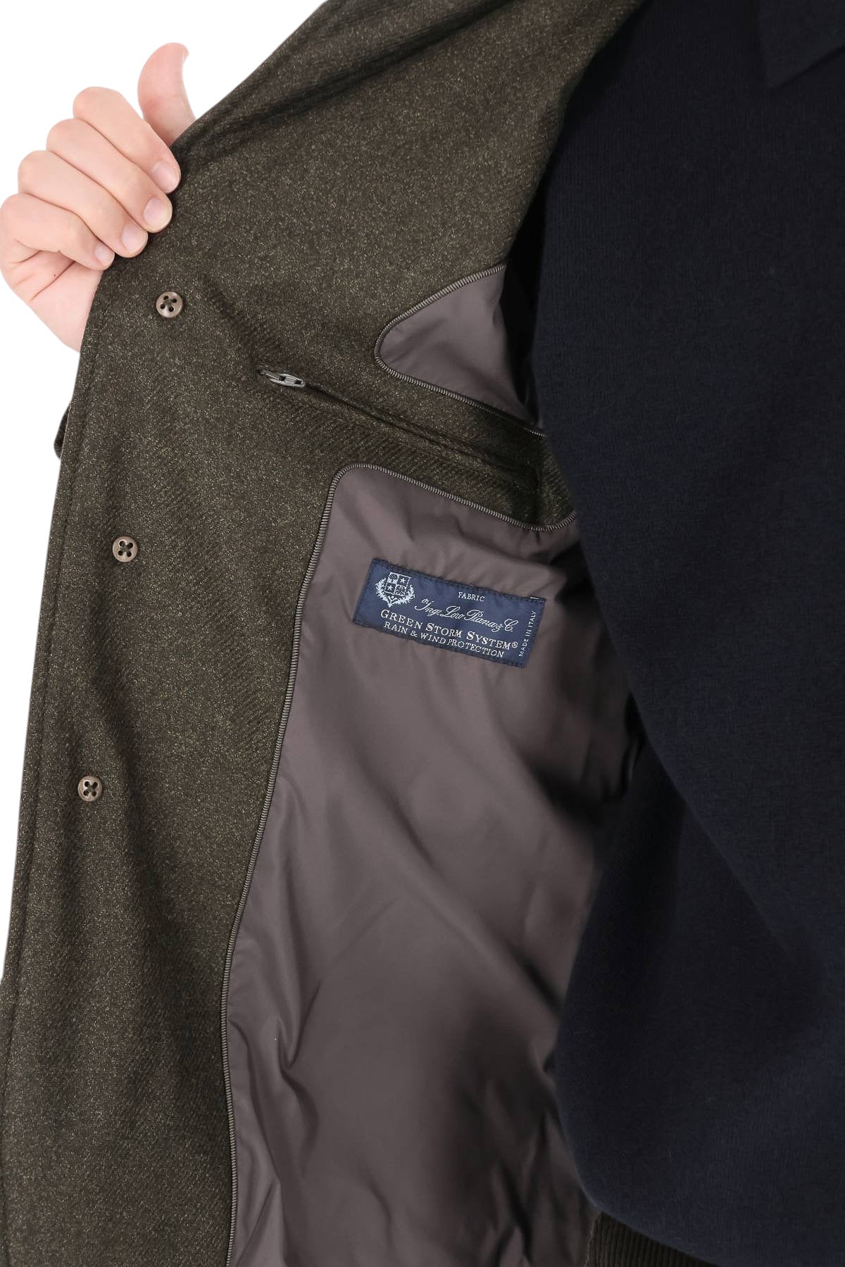 Herno Giubbotto in lana-seta GA000217U 33531 7730 