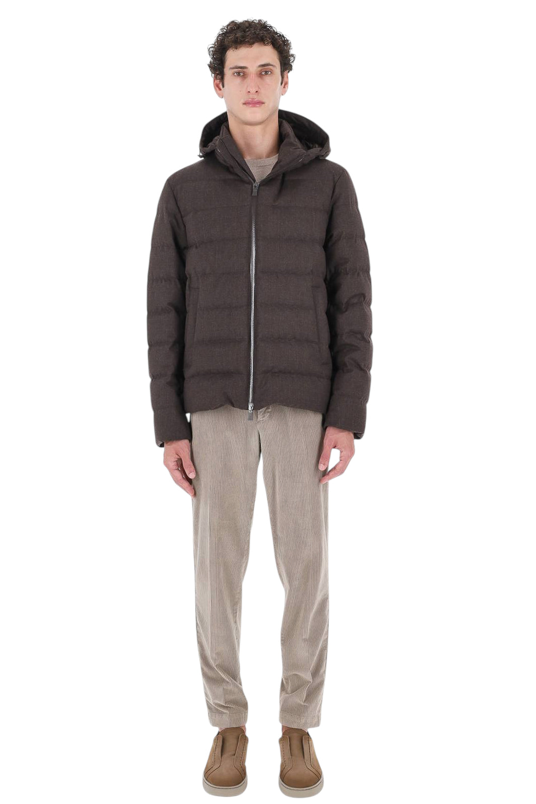 Herno Piumino in lana tecnica PI001401U 33529 8800 