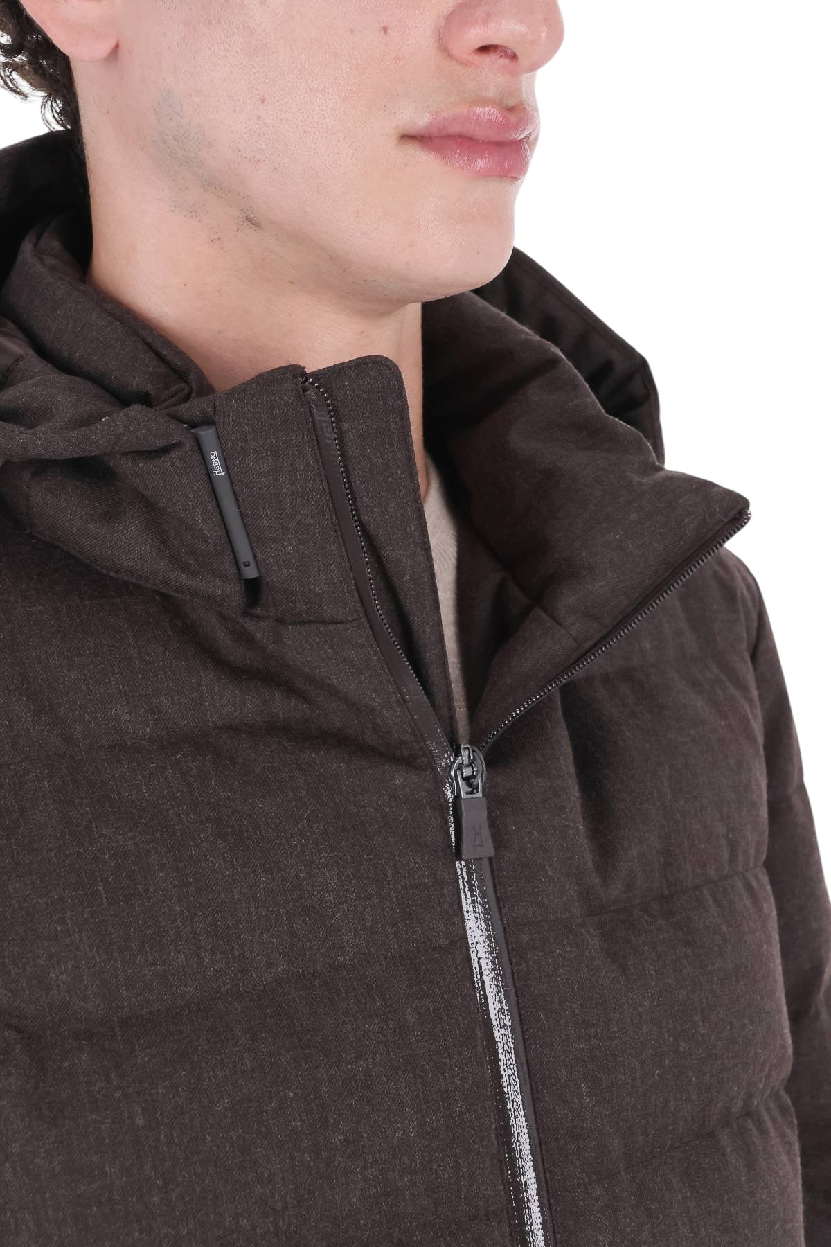 Herno Piumino in lana tecnica PI001401U 33529 8800 