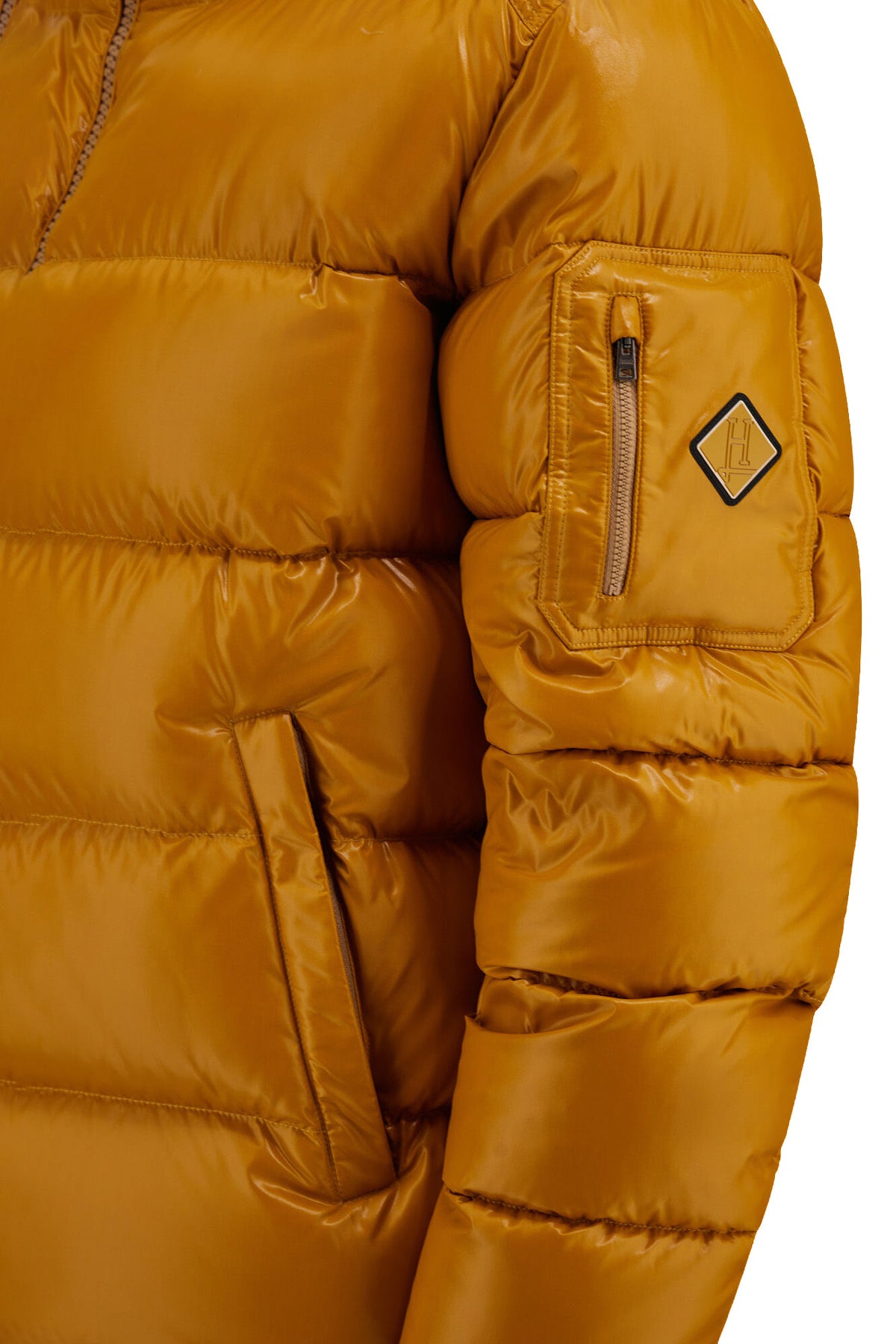 Herno Piumino Polar Tech in nylon calandrato con cappuccio PI001416U 12973/2 3950 