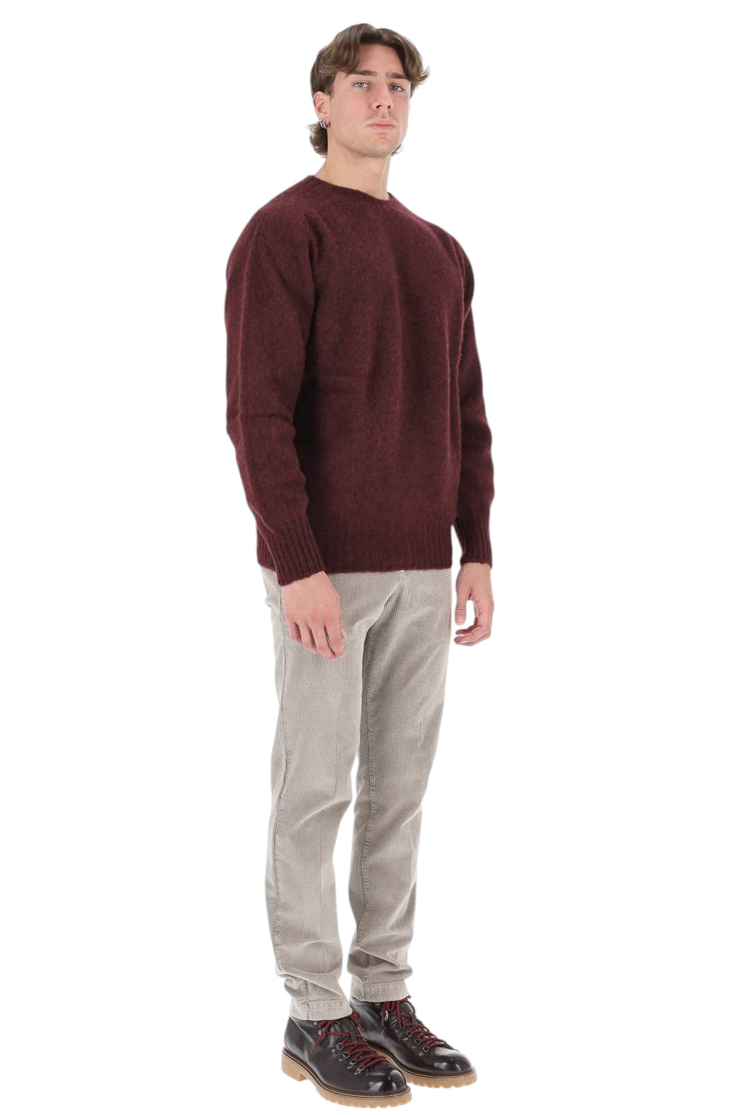 Howlin' Maglia girocollo Birth Of The Cool in lana BIRTH OF THE COOL/5 BORDEAUX 