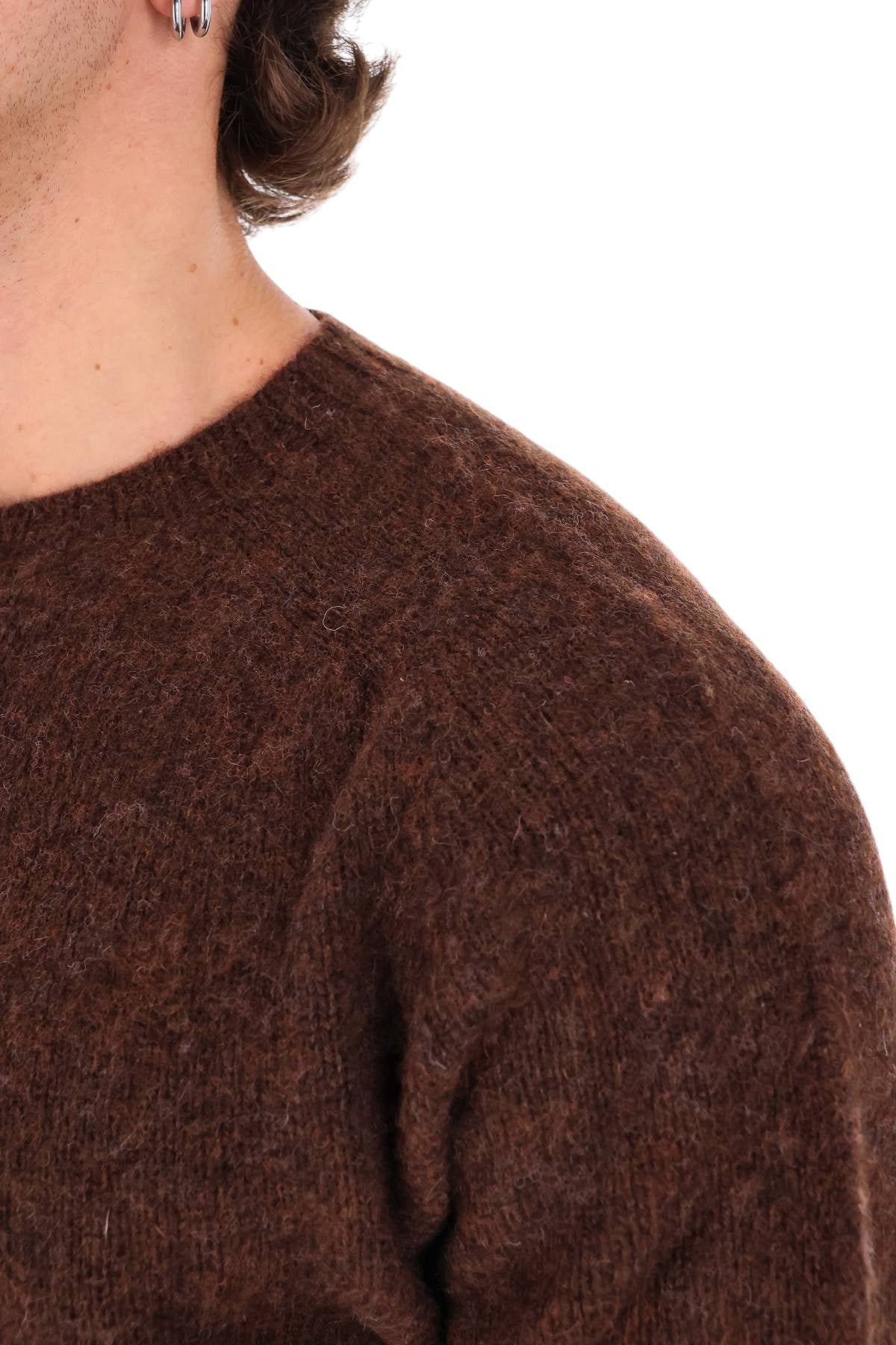 Howlin' Maglia girocollo Birth Of The Cool in lana BIRTH OF THE COOL/6 BROWNISH 