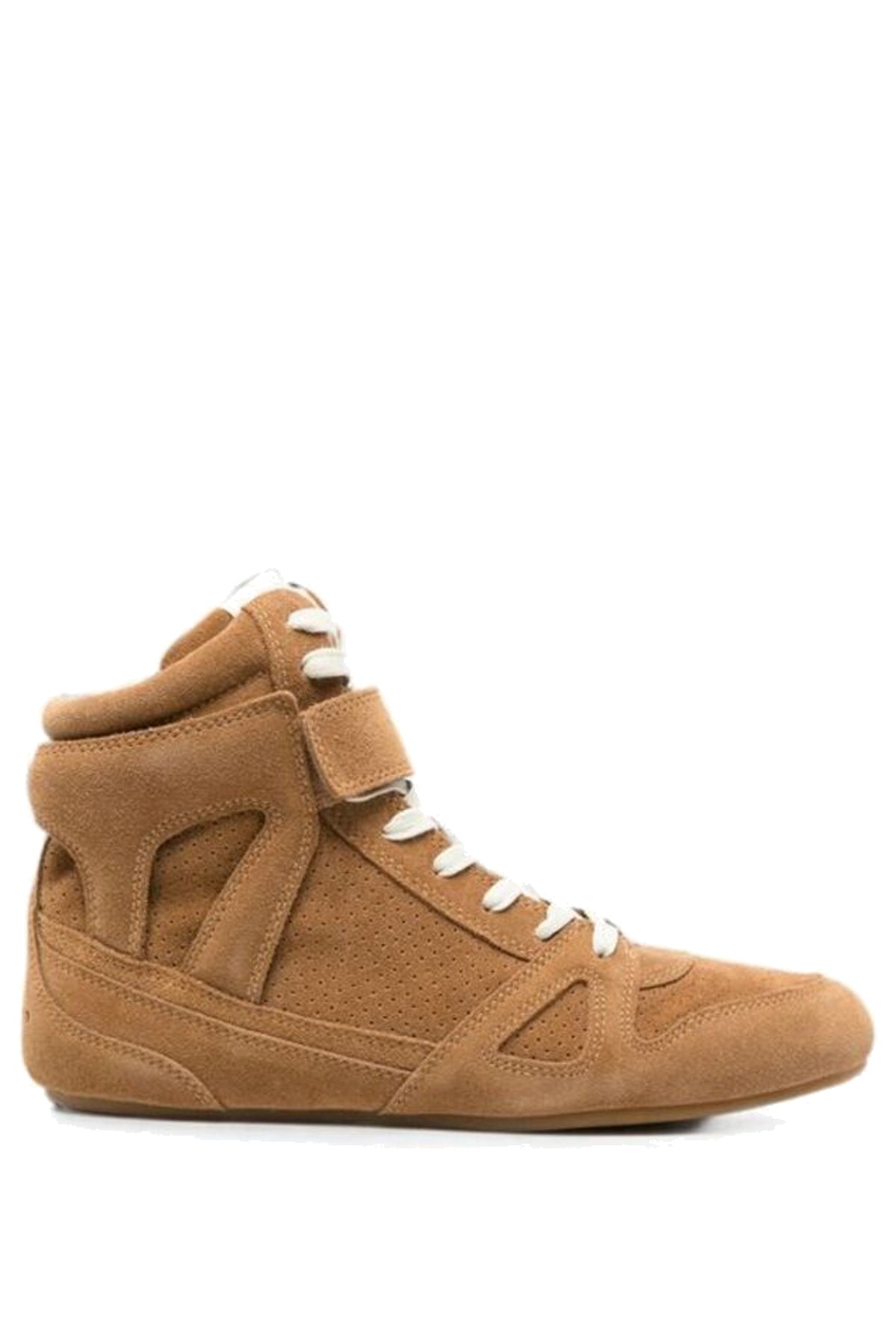 Isabel Marant Sneaker alta Sennyh in camoscio BK0096HA-D1E02N 50CO 
