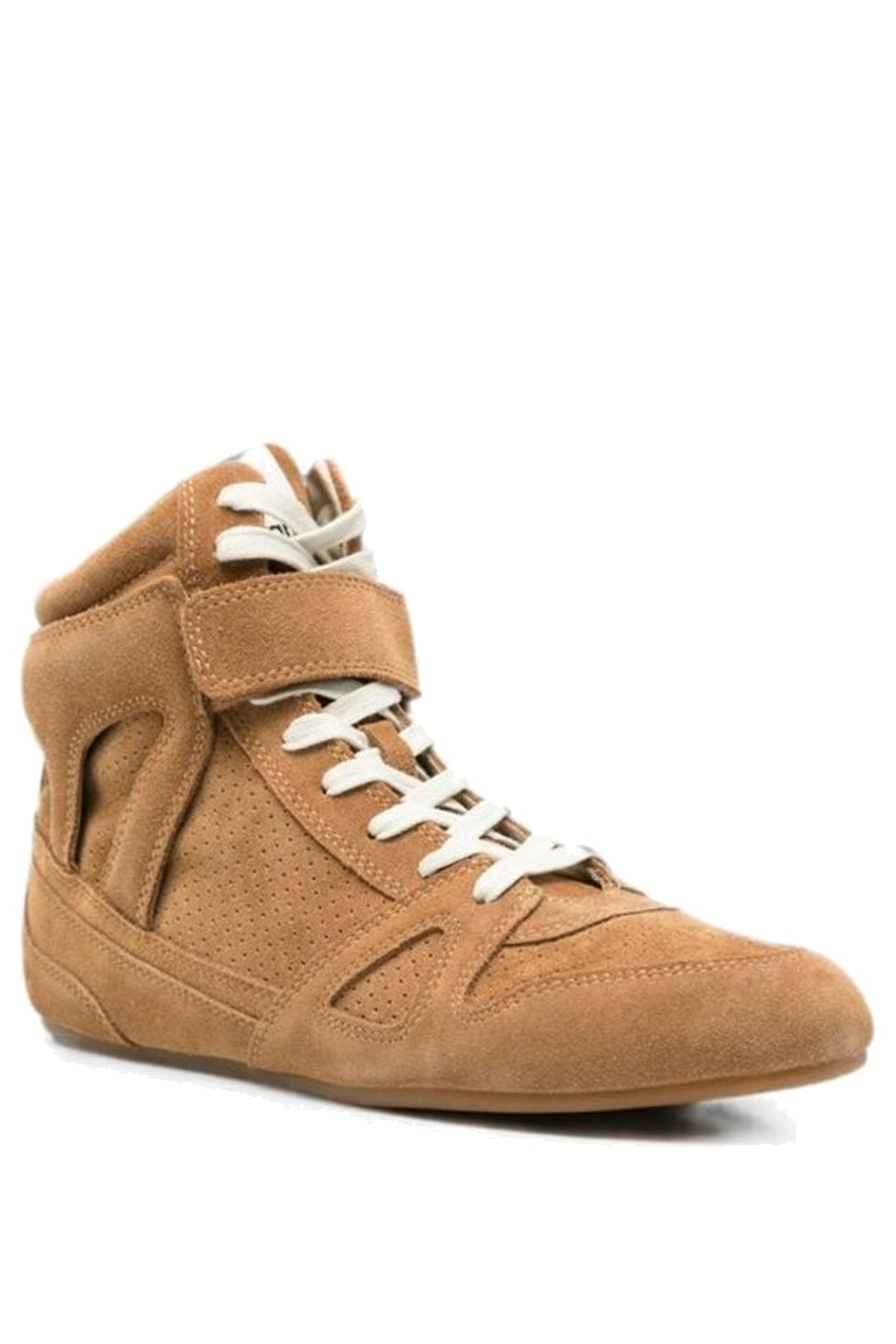 Isabel Marant Sneaker alta Sennyh in camoscio BK0096HA-D1E02N 50CO 