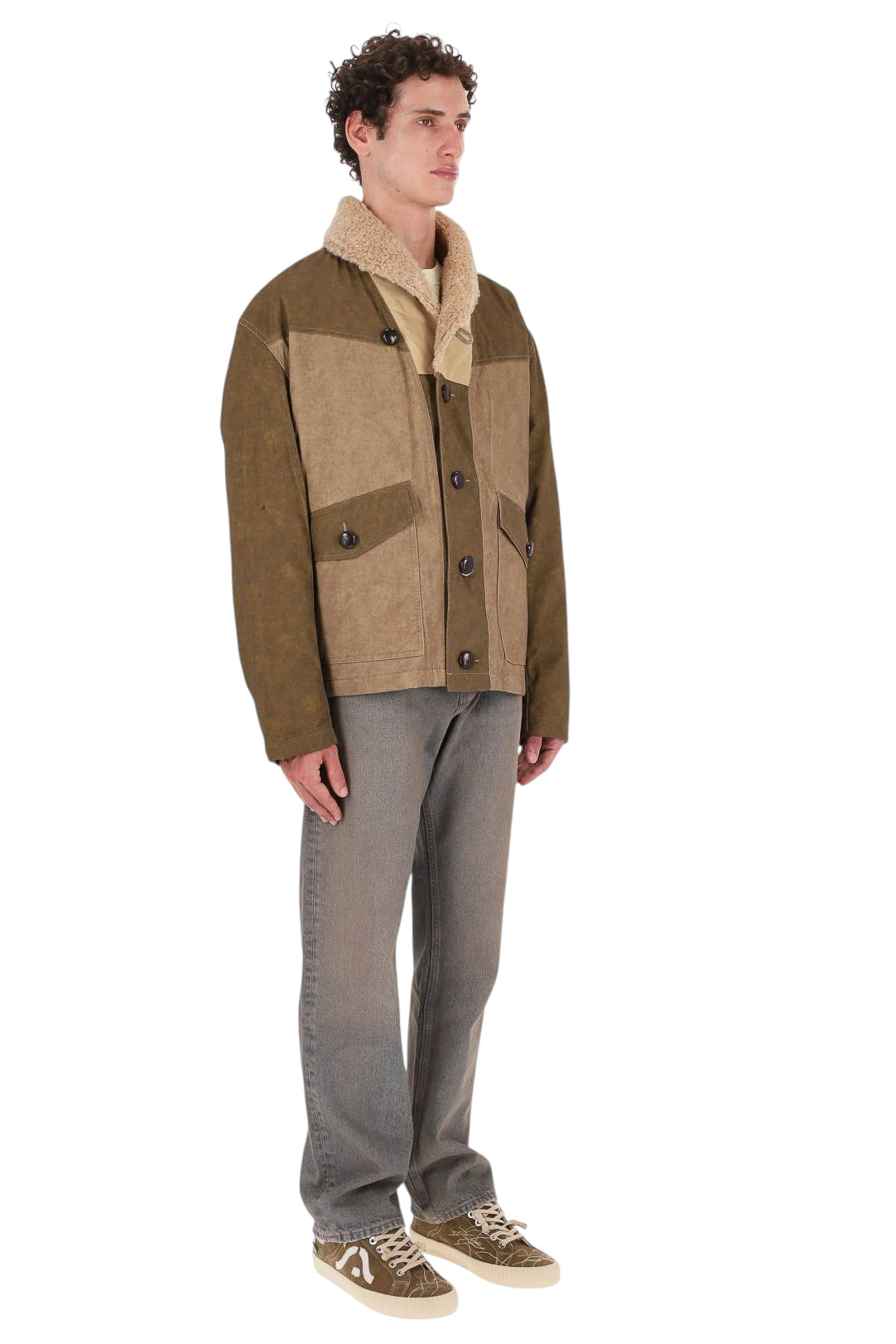 Isabel Marant Giubbotto Toswald con bottoni MA0601HA-D3G02H 67KI 