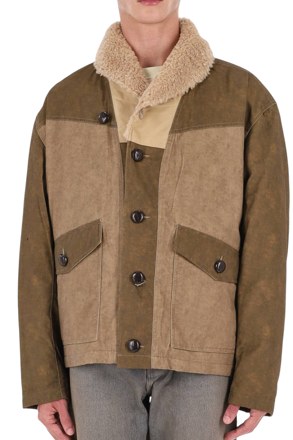 Isabel Marant Giubbotto Toswald con bottoni MA0601HA-D3G02H 67KI 