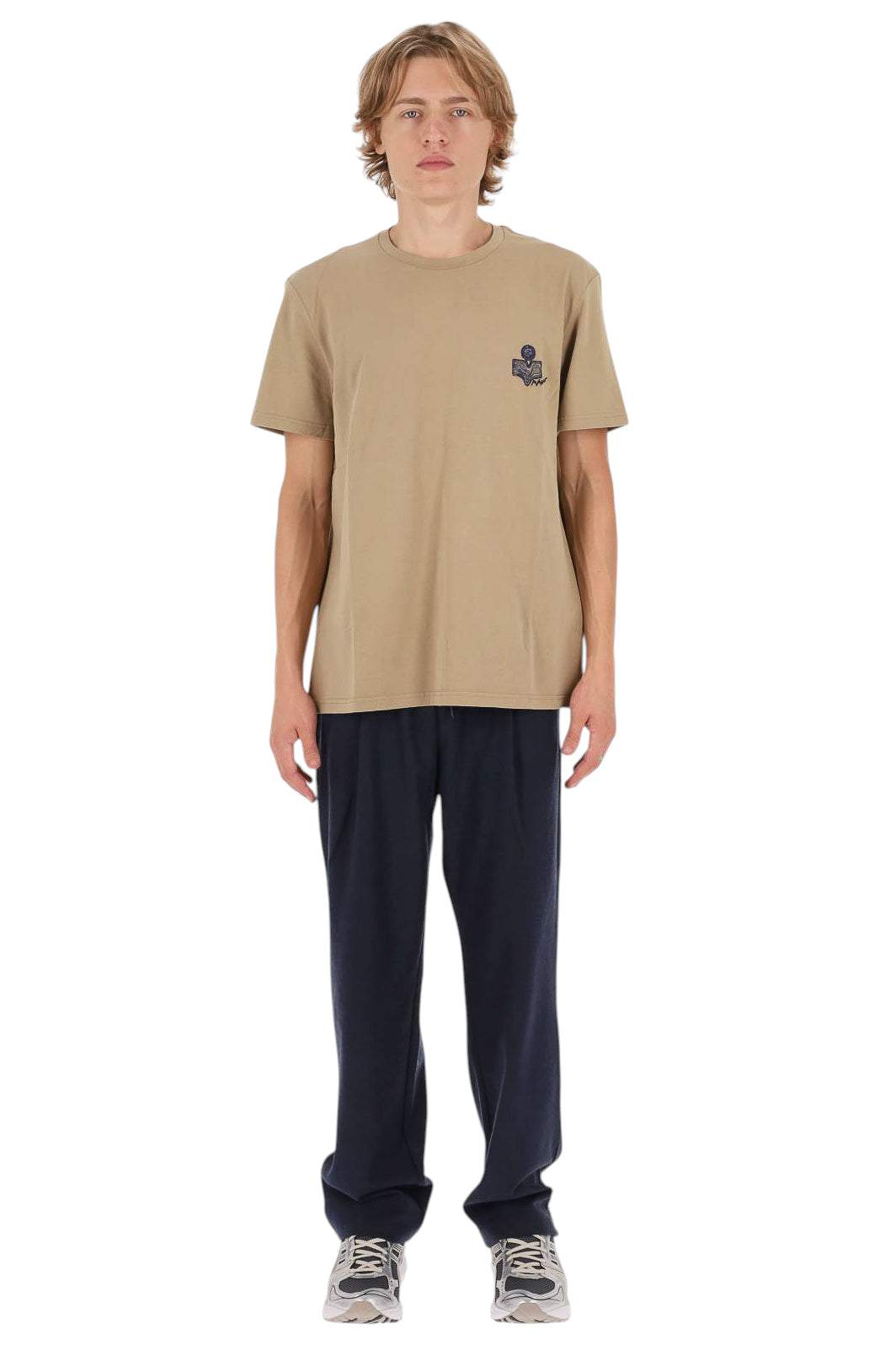 Isabel Marant T-shirt Honore in cotone con stampa tribale TS0052HE-D3N06H 23SD 