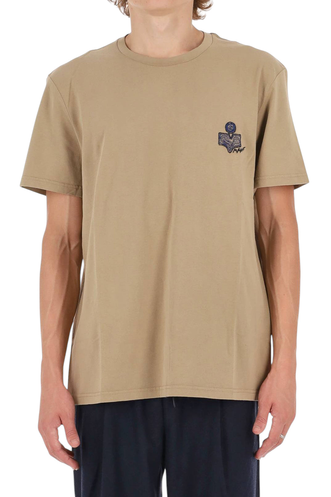 Isabel Marant T-shirt Honore in cotone con stampa tribale TS0052HE-D3N06H 23SD 