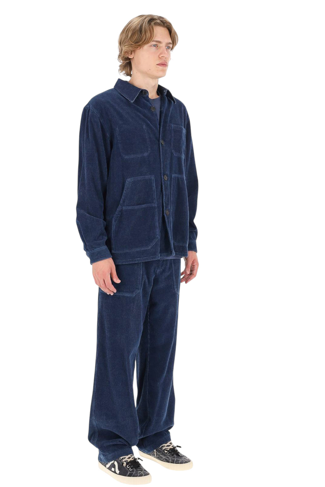 Isabel Marant Overshirt Arzur in velluto a coste VE0778HA-D3G01H 30IN 
