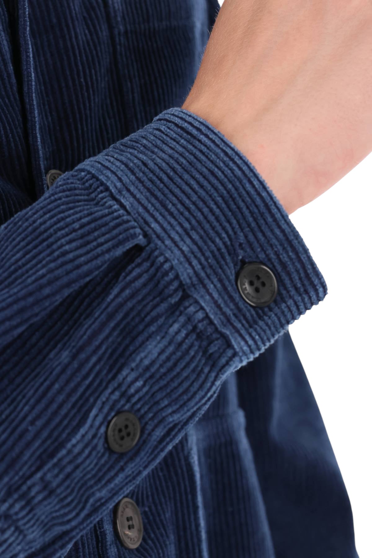 Isabel Marant Overshirt Arzur in velluto a coste VE0778HA-D3G01H 30IN 