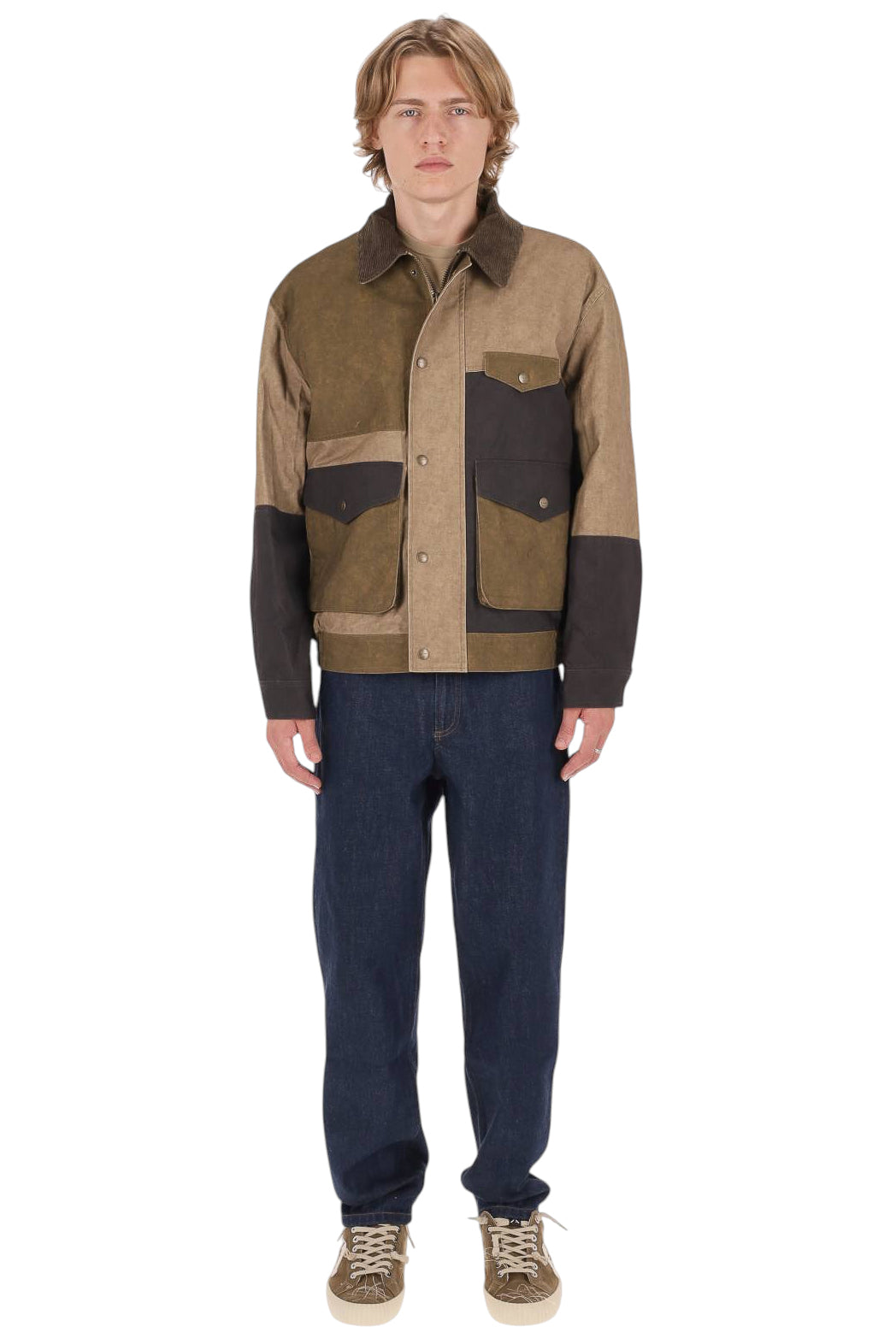 Isabel Marant Giubbotto Tores con patch VE0781HA-D3G02H 67KI 