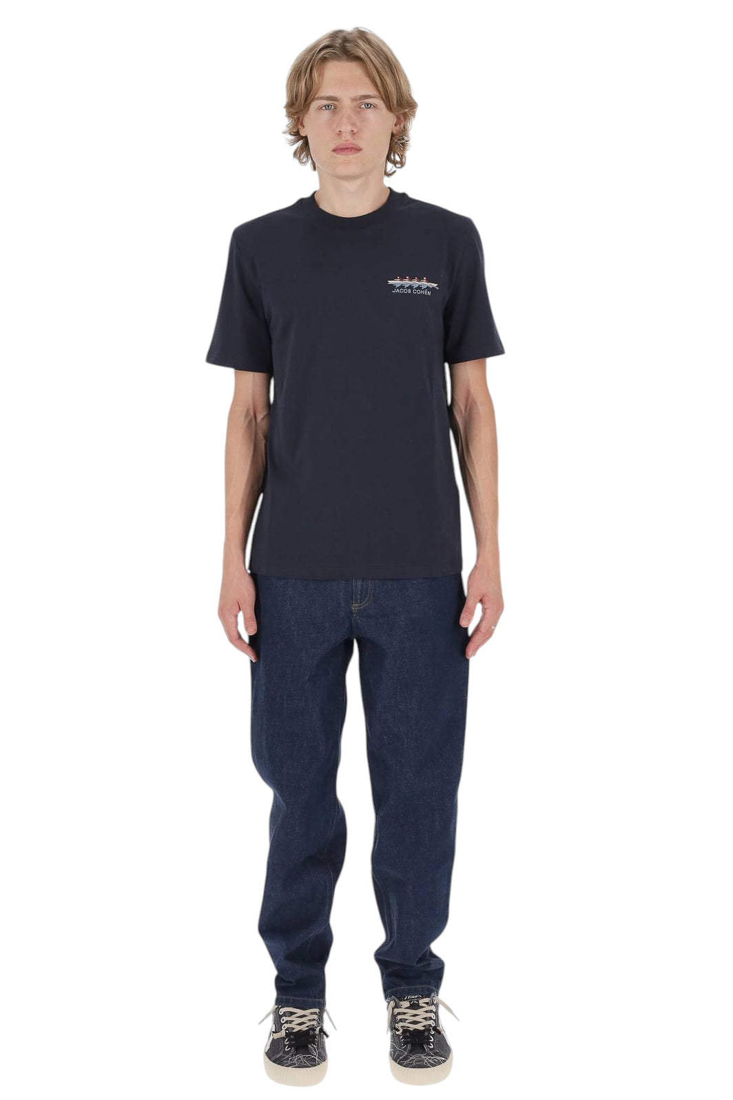 Jacob Cohen T-shirt in cotone capsule Back to School 40002 002 M4530 Y99 