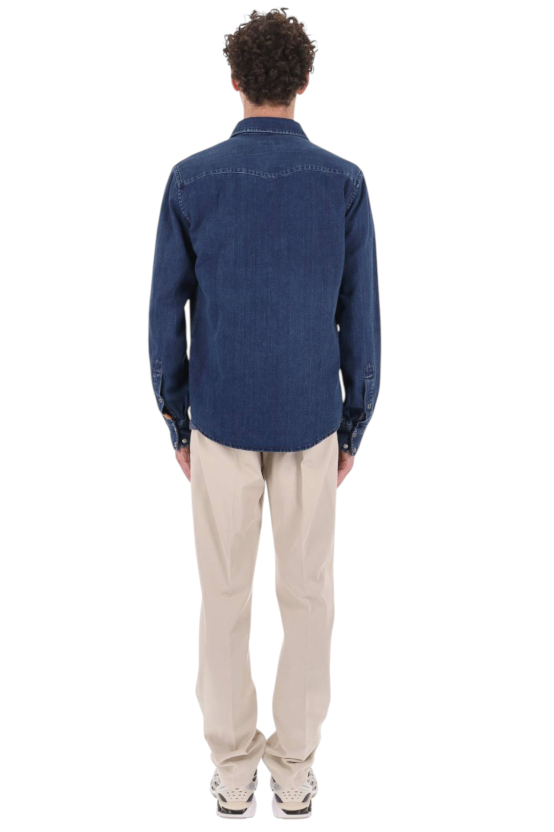 Jacob Cohen Camicia texas in denim a resca C0002 026 T172A 200D 