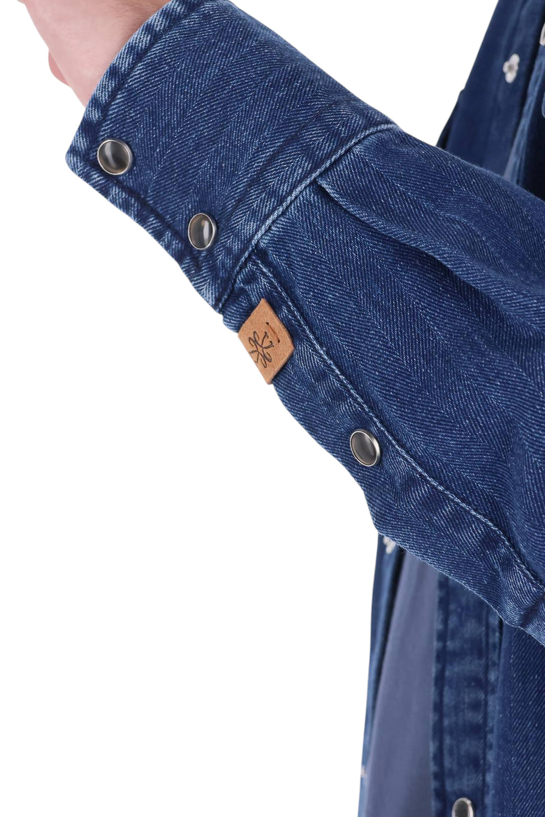 Jacob Cohen Camicia texas in denim a resca C0002 026 T172A 200D 