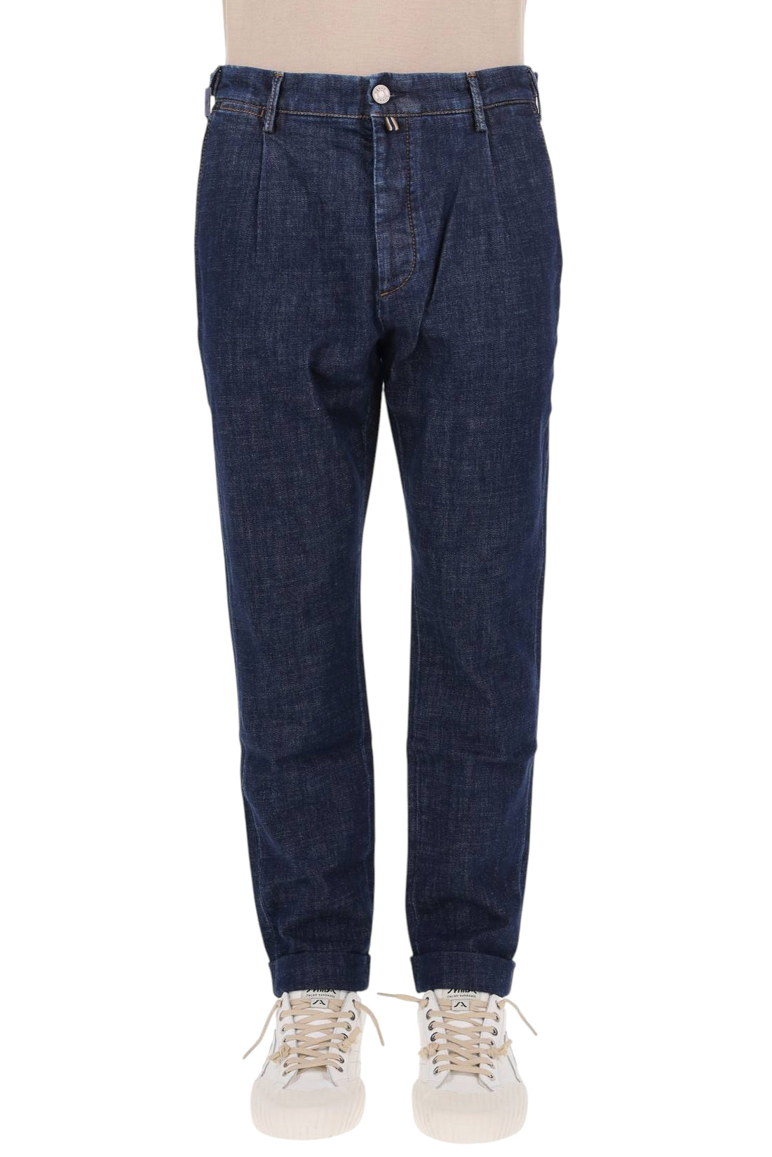 Jacob Cohen Jeans Henry con pince in cotone comfort P0003 007 S3736 100D 