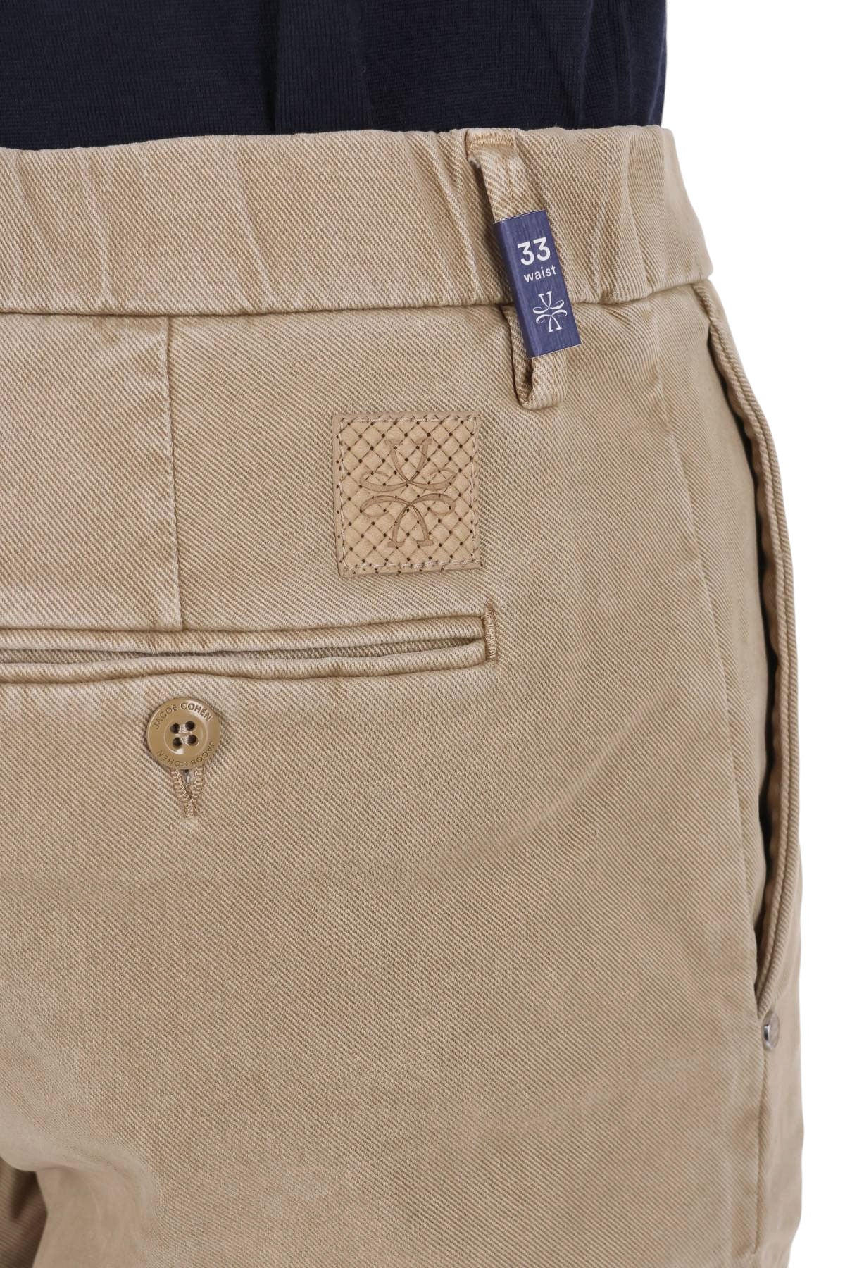 Jacob Cohen 5 tasche Gray in cotone-lyocell diagonale P0026 001 S4216 D90 