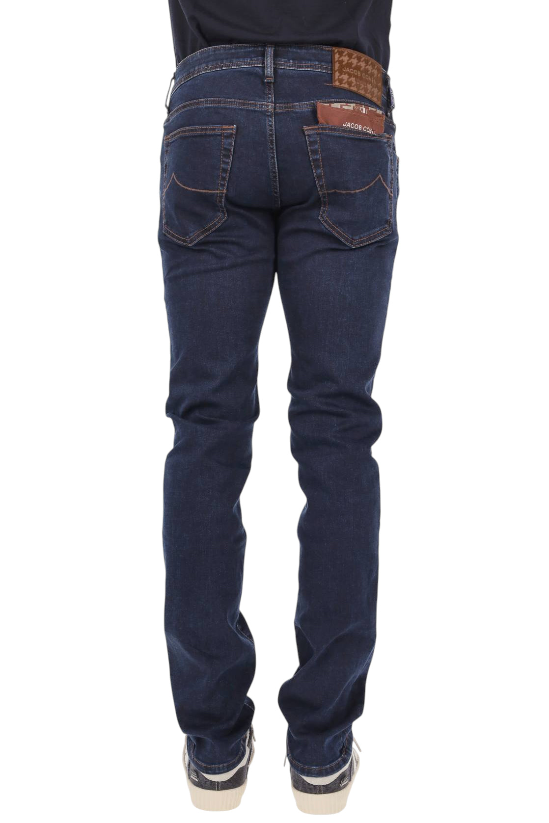 Jacob Cohen Jeans con etichetta in camoscio in cotone comfort Nick fit QE006 030 S3624 100D 