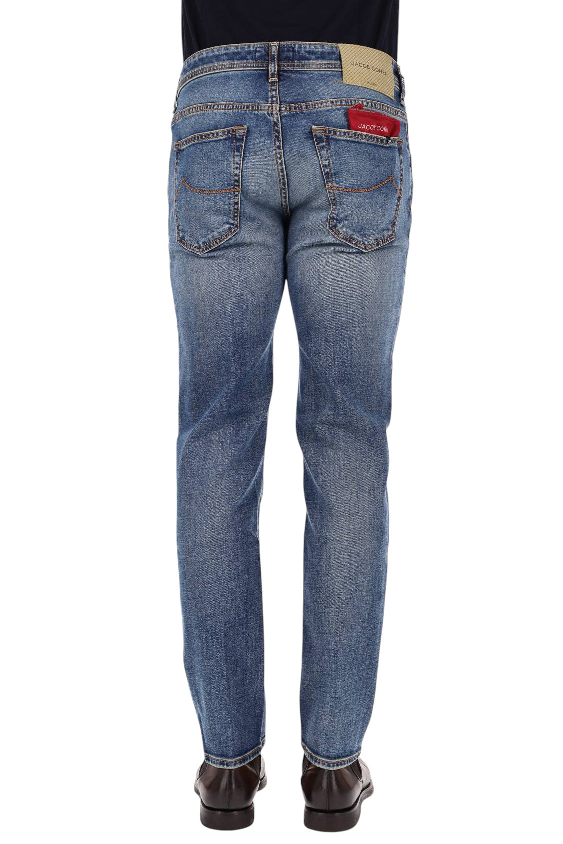 Jacob Cohen Jeans medium wash in cotone comfort Scott fit QE015 031 S4213 300D 