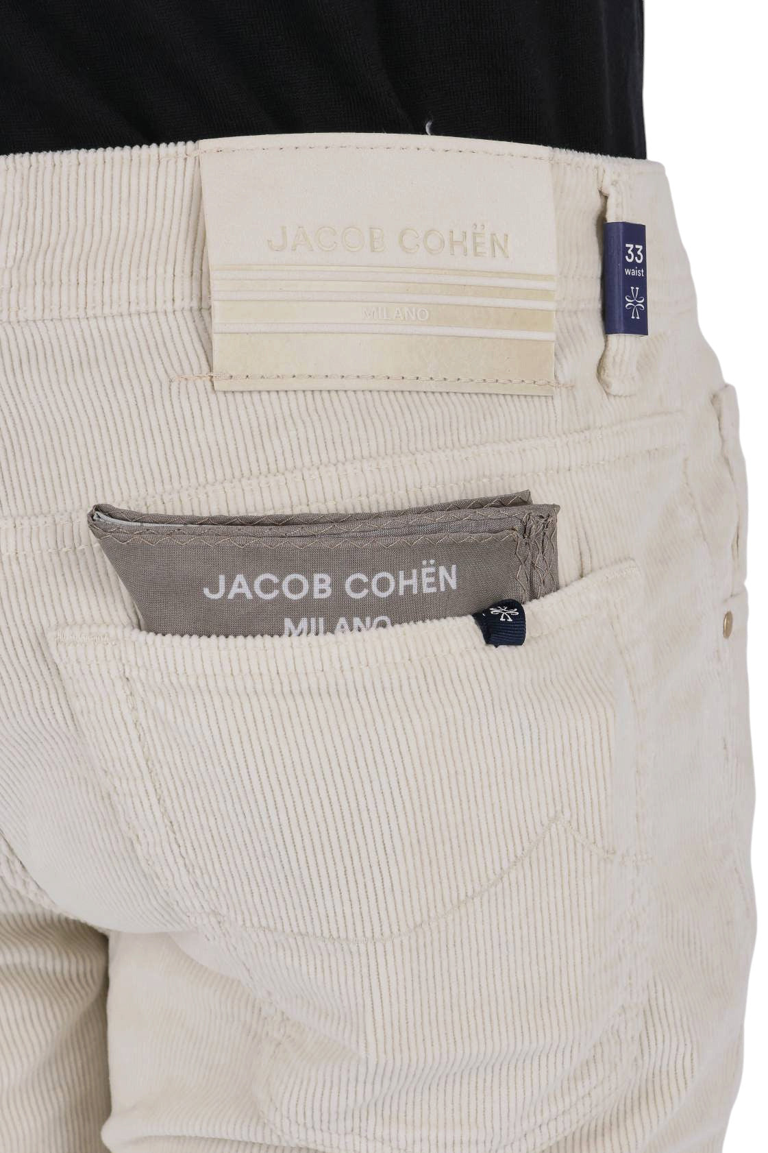 Jacob Cohen 5 tasche Scott in velluto cotone-modal QE015 054 S3653 A81 
