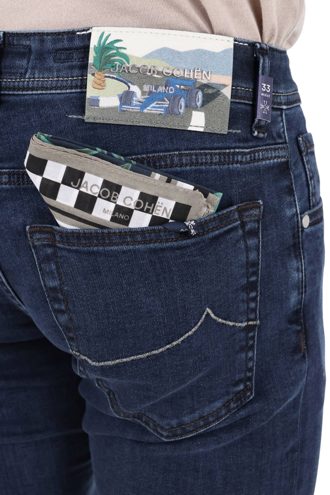 Jacob Cohen Jeans Formula 1 in cotone-lyocell comfort QM006 055 P3621 100D 