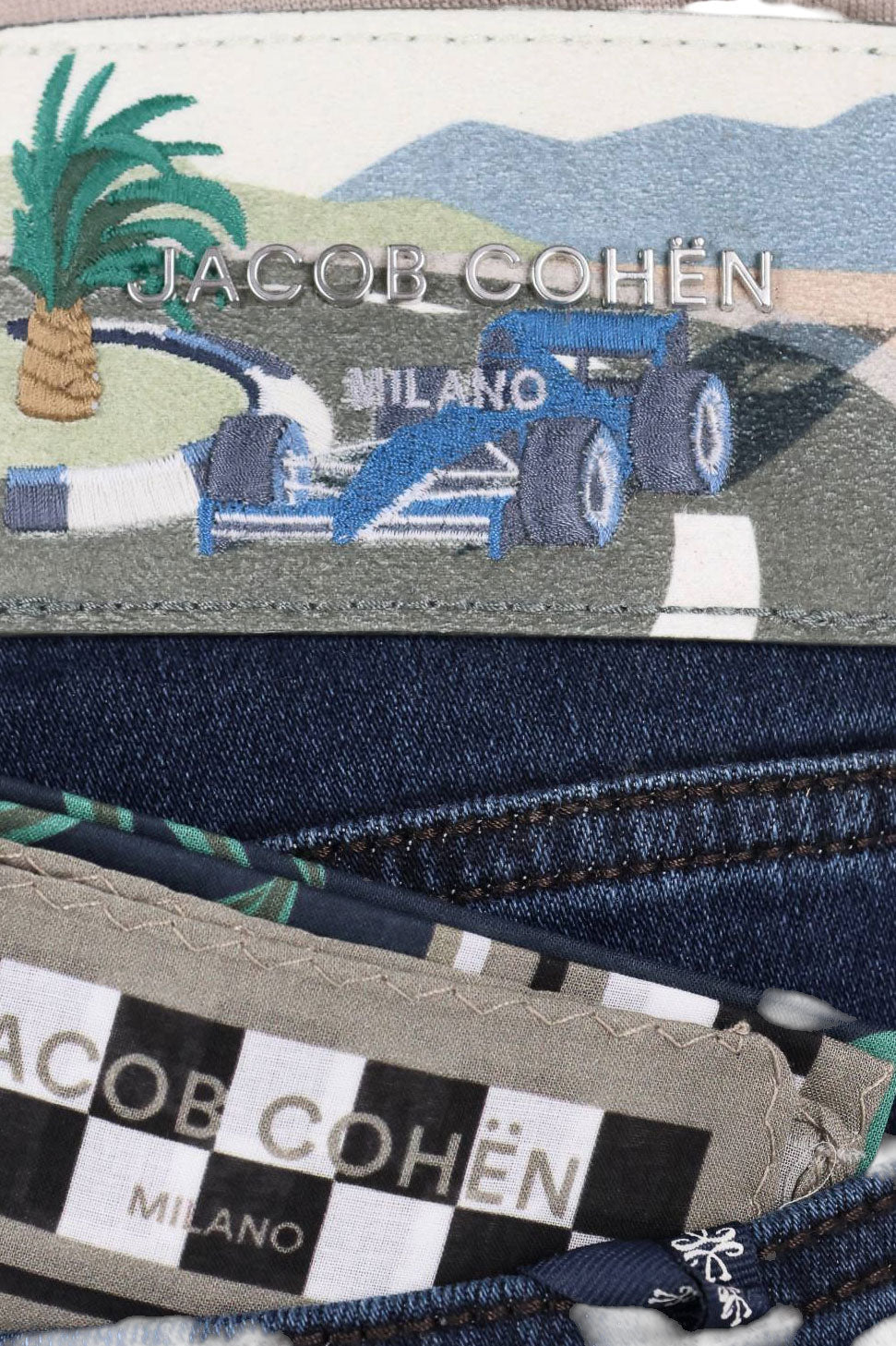 Jacob Cohen Jeans Formula 1 in cotone-lyocell comfort QM006 055 P3621 100D 