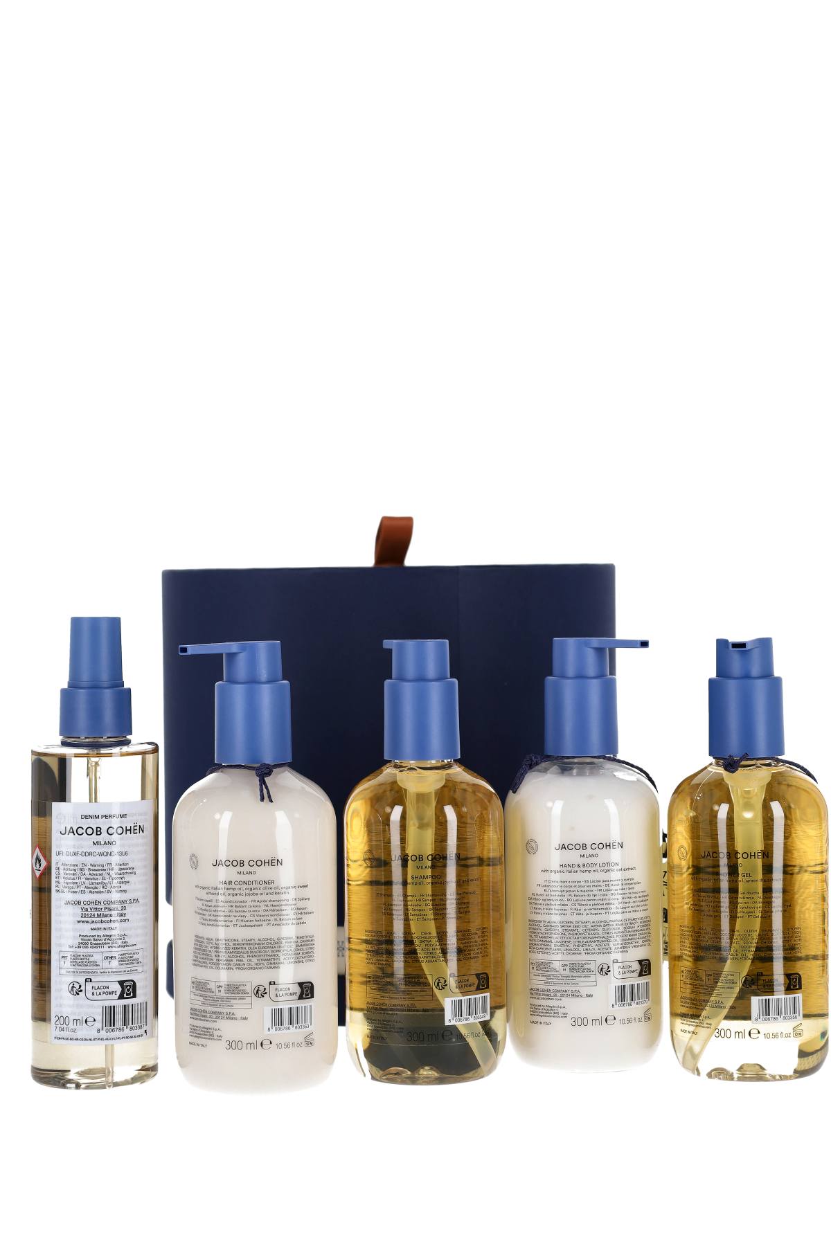 Jacob Cohen Cappelliera con prodotti corpo e profumo ZBM01 300 BR001 NEUTRO 