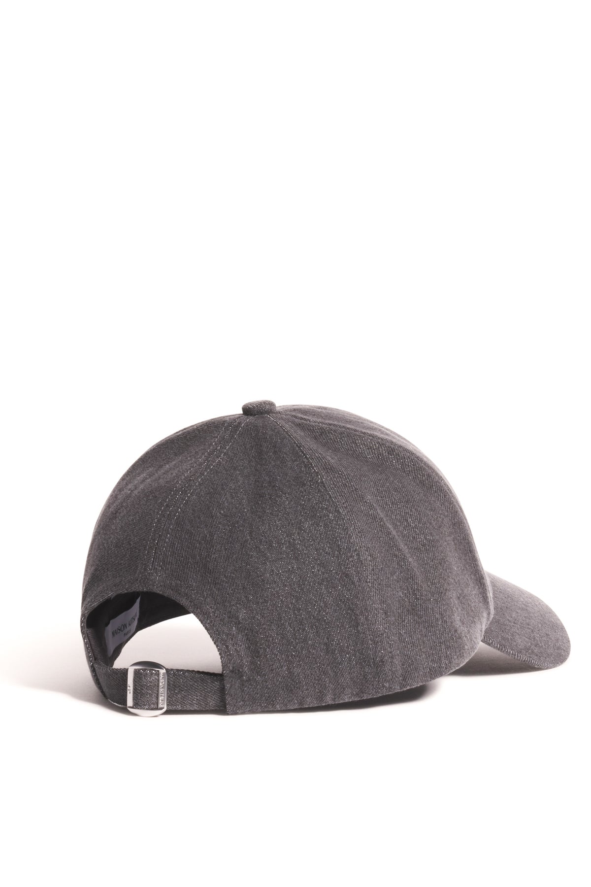 Maison Kitsuné Baseball in cotone MRUAH03WB0061 WASHED BLACK 