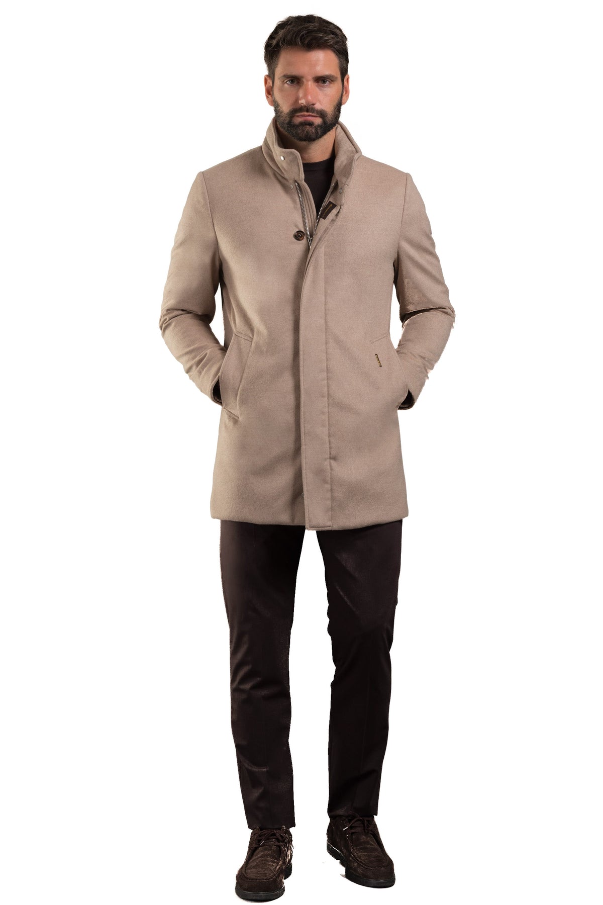 Moorer Giacca lunga Braggi-B5L in puro baby cashmere imbottita BRAGGI-B5L U0215 