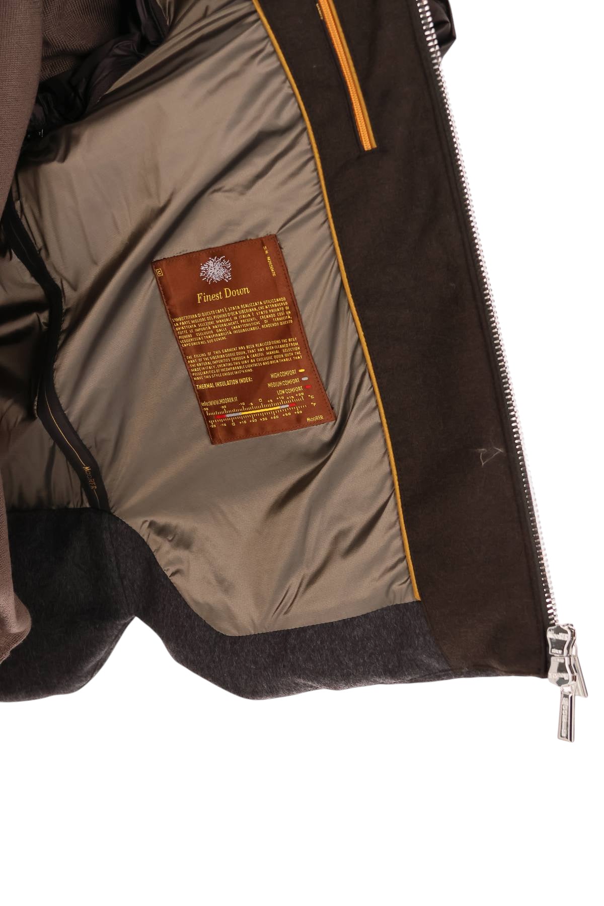 Moorer Bomber bimateriale lana+nylon mod. Casciano-SE9 CASCIANO SE9 U0202 