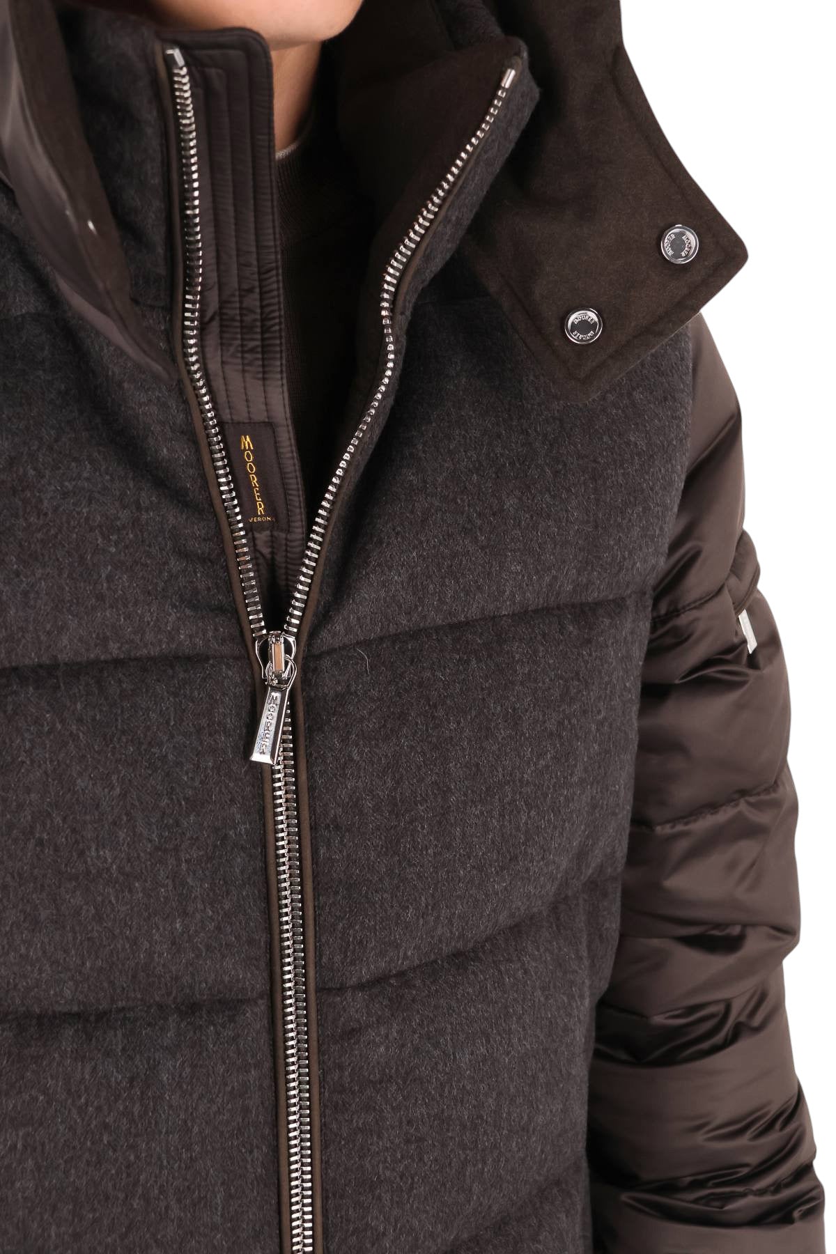 Moorer Bomber bimateriale lana+nylon mod. Casciano-SE9 CASCIANO SE9 U0202 