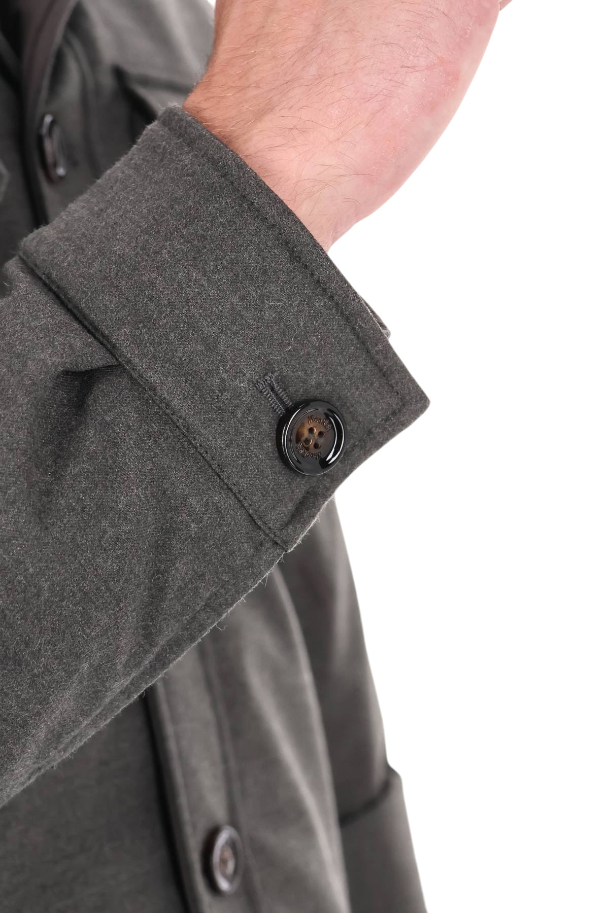 Moorer Giubbotto-overshirt Dasson-LL in flanella di lana vergine e cashmere DASSON LL U0311 
