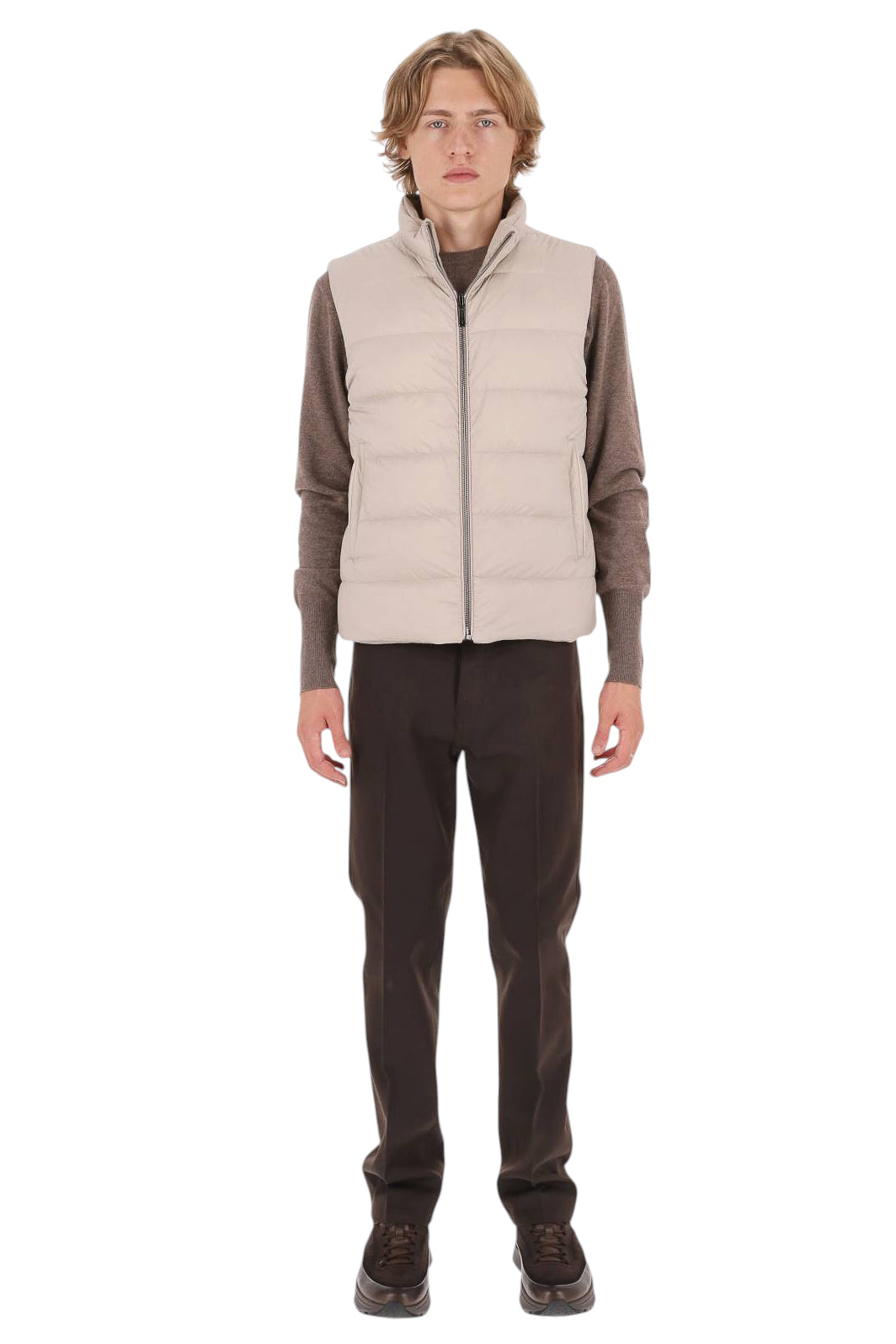 Moorer Gilet in lana-cashmere reversibile mod. Falieri-LS9 FALIERI LS9 U0033 