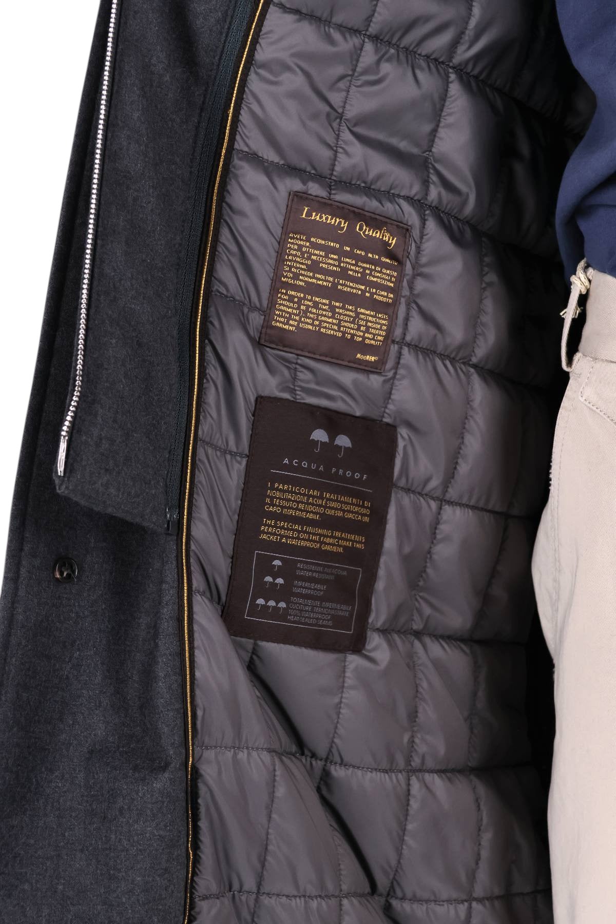 Moorer Car coat linea Acqua 2 ombrelli mod. Ralli-LL RALLI LL U0022 