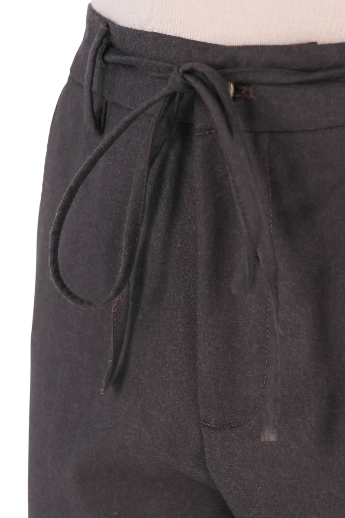 Myths Pantalone in lana-cashmere con coulisse 26WM12L 107 281 