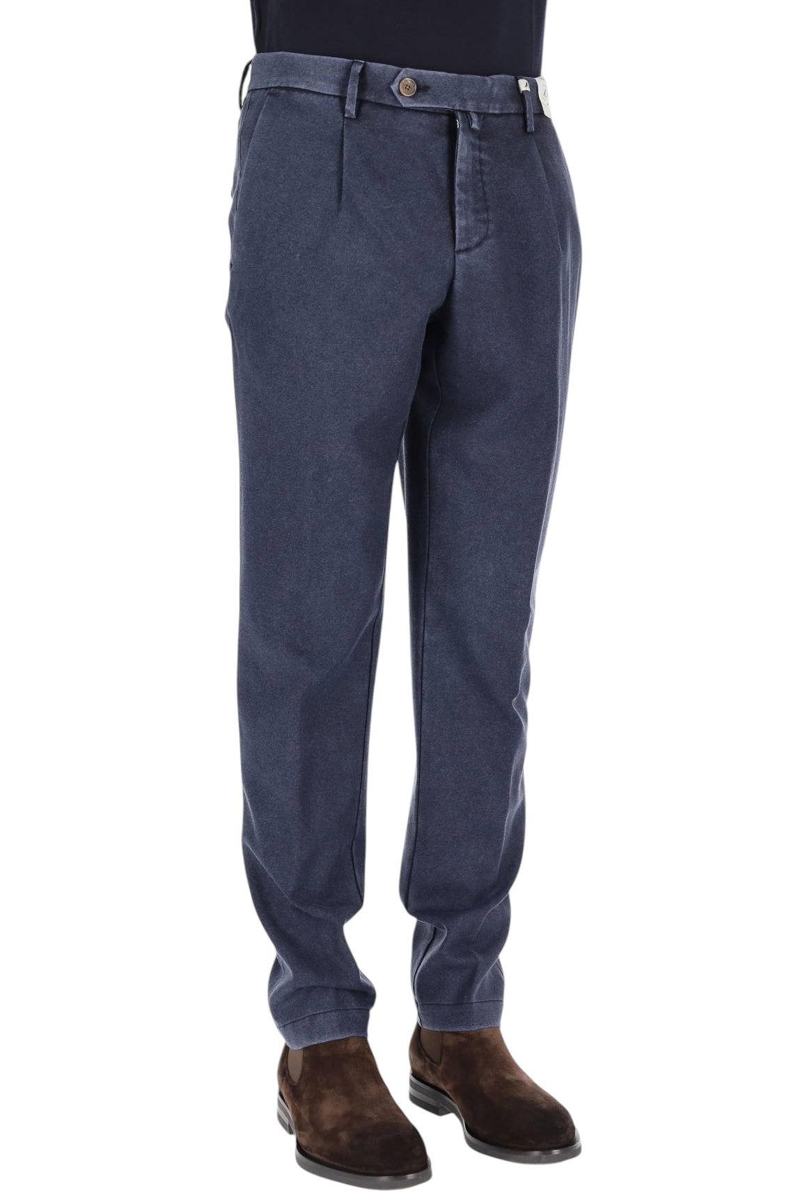 Myths Pantalone Zeus in lana vergine delavé 26WM19LONG 102 037 