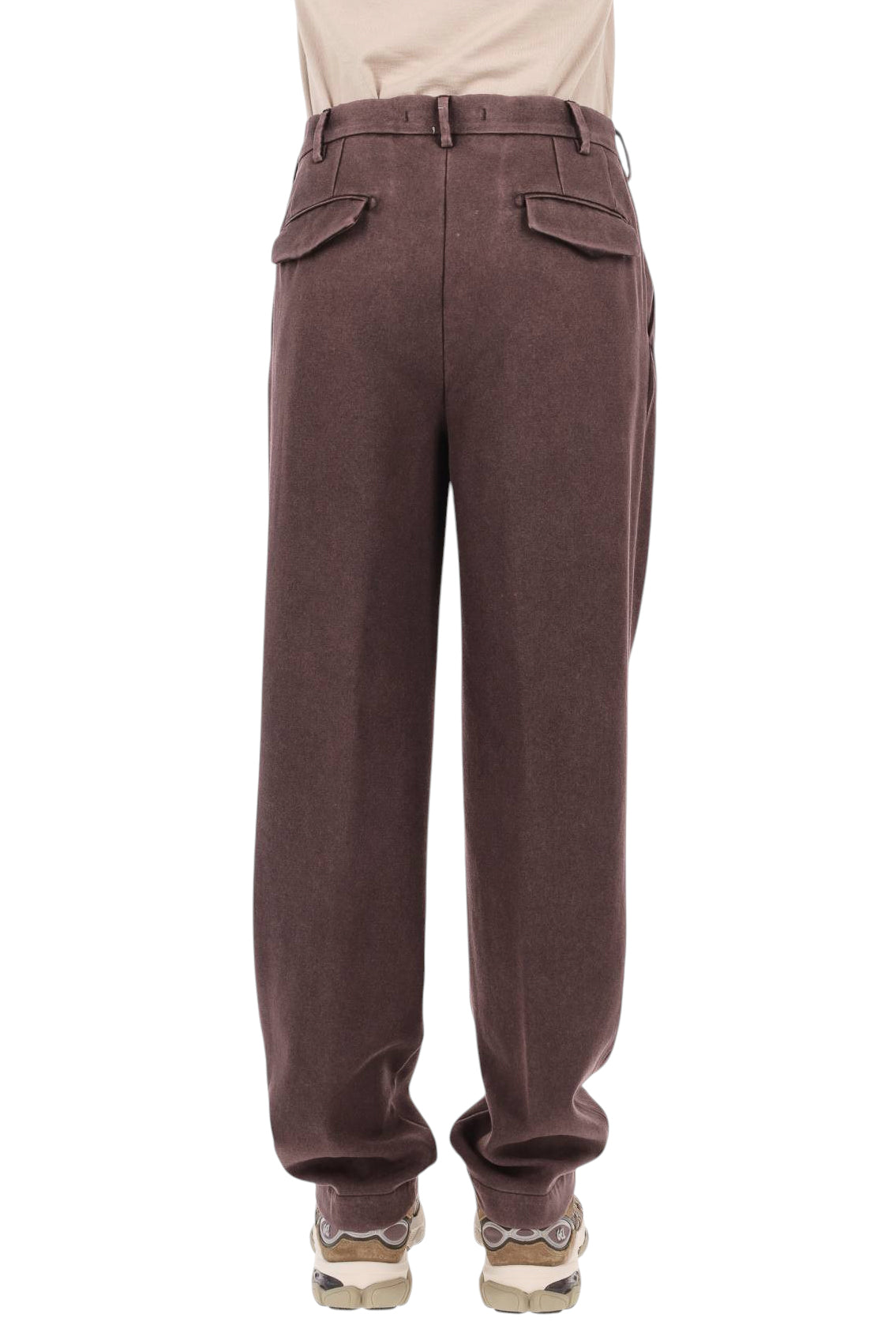 Myths Pantalone Ade-P in flanella di lana vergine over fit 26WM23L 102/3 119 