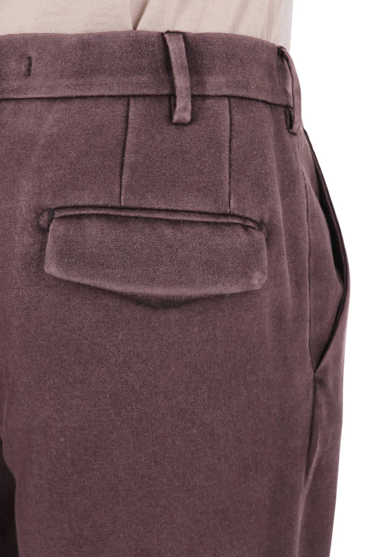 Myths Pantalone Ade-P in flanella di lana vergine over fit 26WM23L 102/3 119 