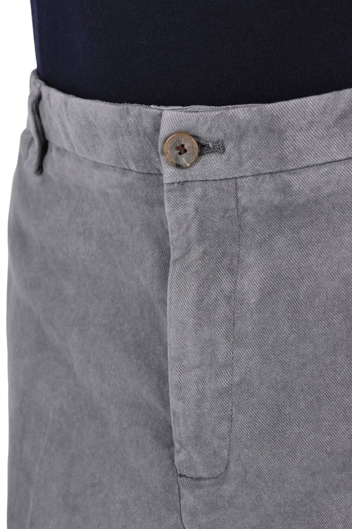 Myths Pantalone over fit in diagonale di cotone 26WM23NP 13-FR 34 