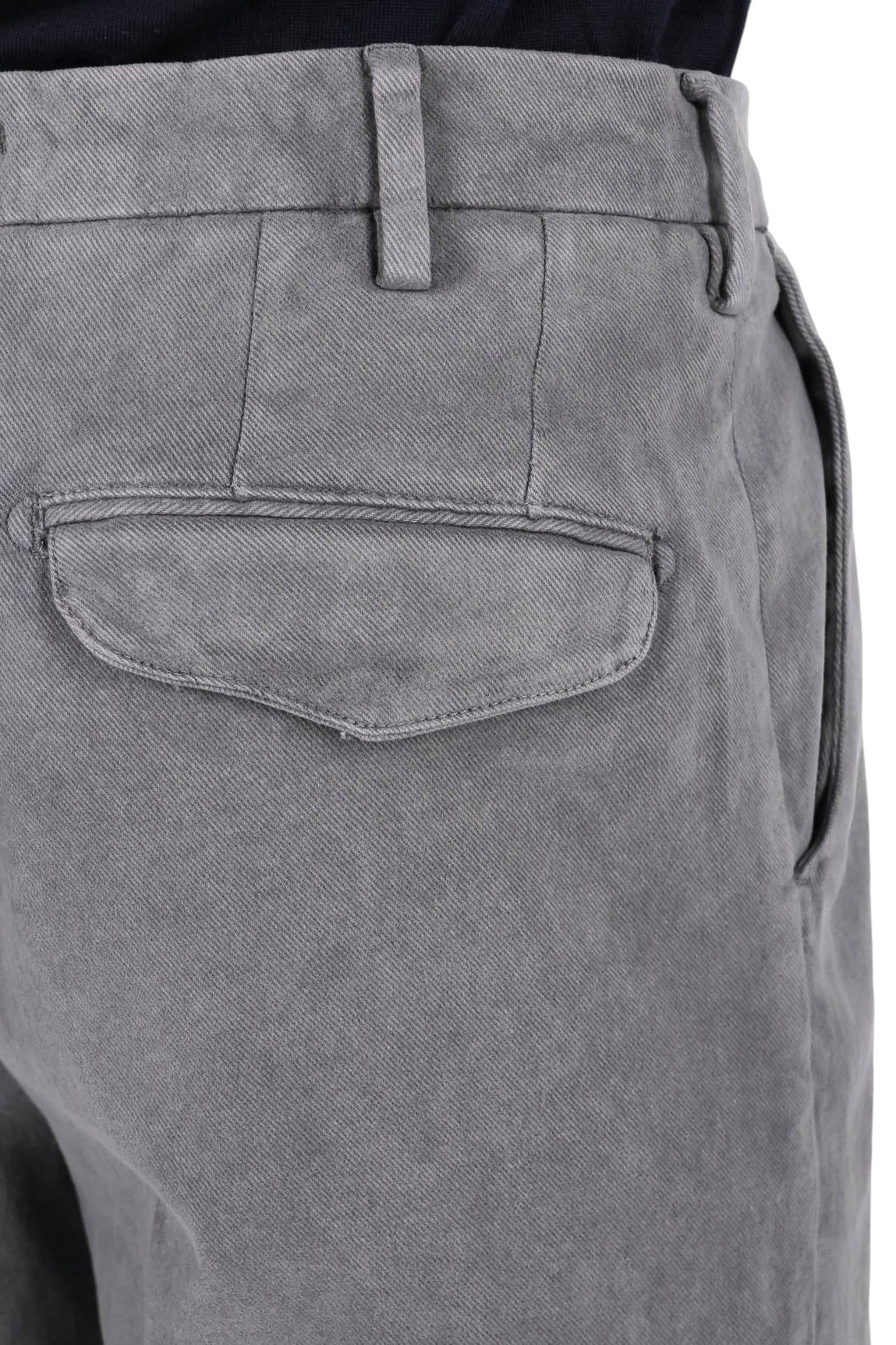 Myths Pantalone over fit in diagonale di cotone 26WM23NP 13-FR 34 