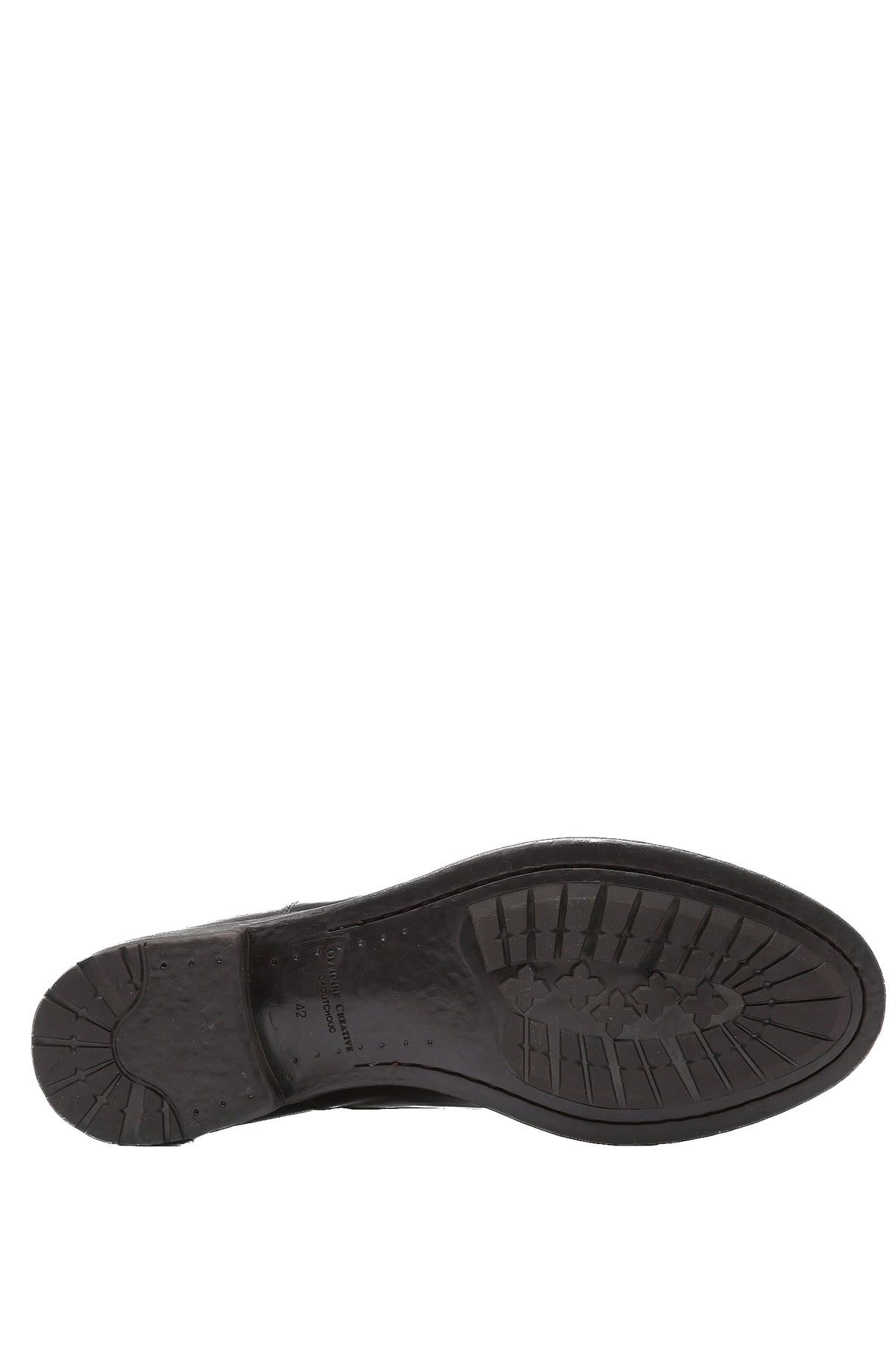 Officine Creative Scarpa stringata in pelle delavé OCUHIVE004IGNISD215 EBANO 