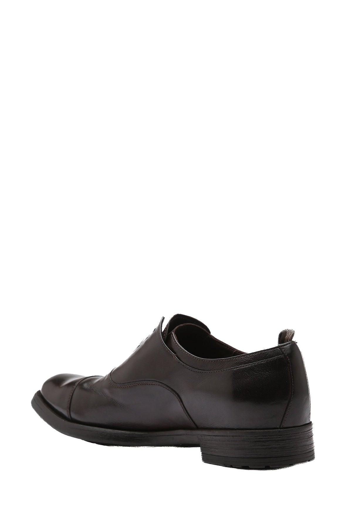 Officine Creative Scarpa stringata in pelle delavé OCUHIVE004IGNISD215 EBANO 
